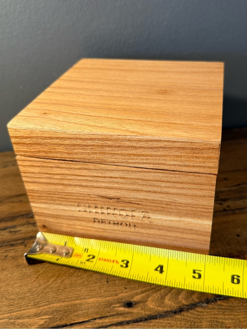 Shinola Wooden Watch/Keepsake Box